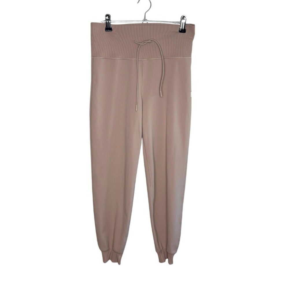 Vuori Daily Jogger Mauve Pink High Rise Ribbed Waistband Pants Small VW418
